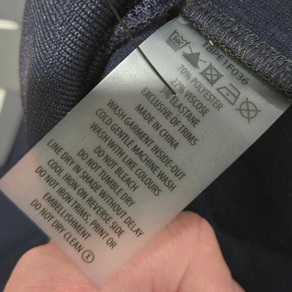 PE Nation End Plate Cropped Oversized Sweatshirt size M - Picture 2 of 6